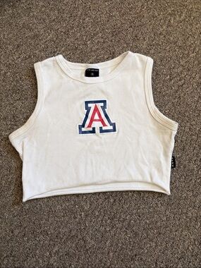 Arizona Wildcats Hype and Vice cropped tank